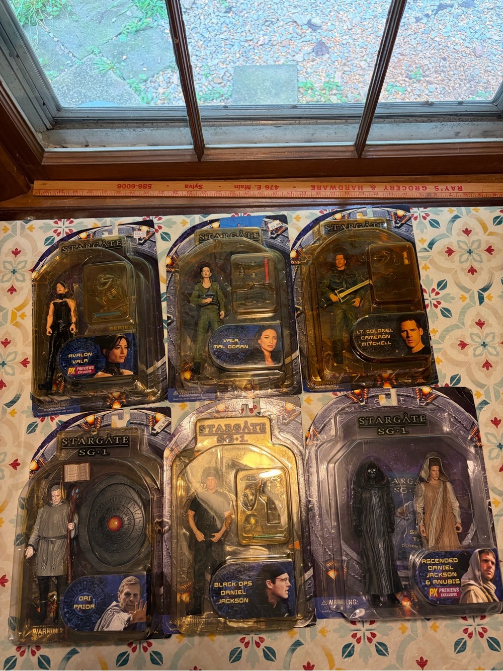 Stargate SG-1, Series 3, complete set action figures